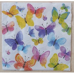 Serviette Schmetterlinge