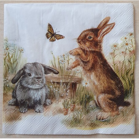 Serviette Kaninchen