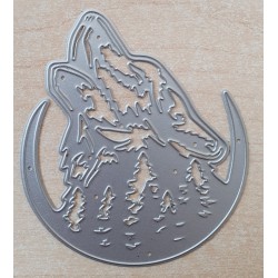 Metall Stanzform Wolf