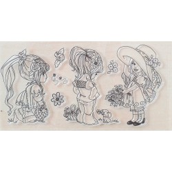Clear Stamps Mädchen