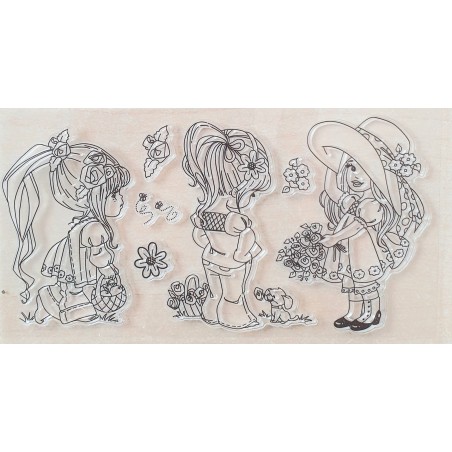 Clear Stamps Mädchen