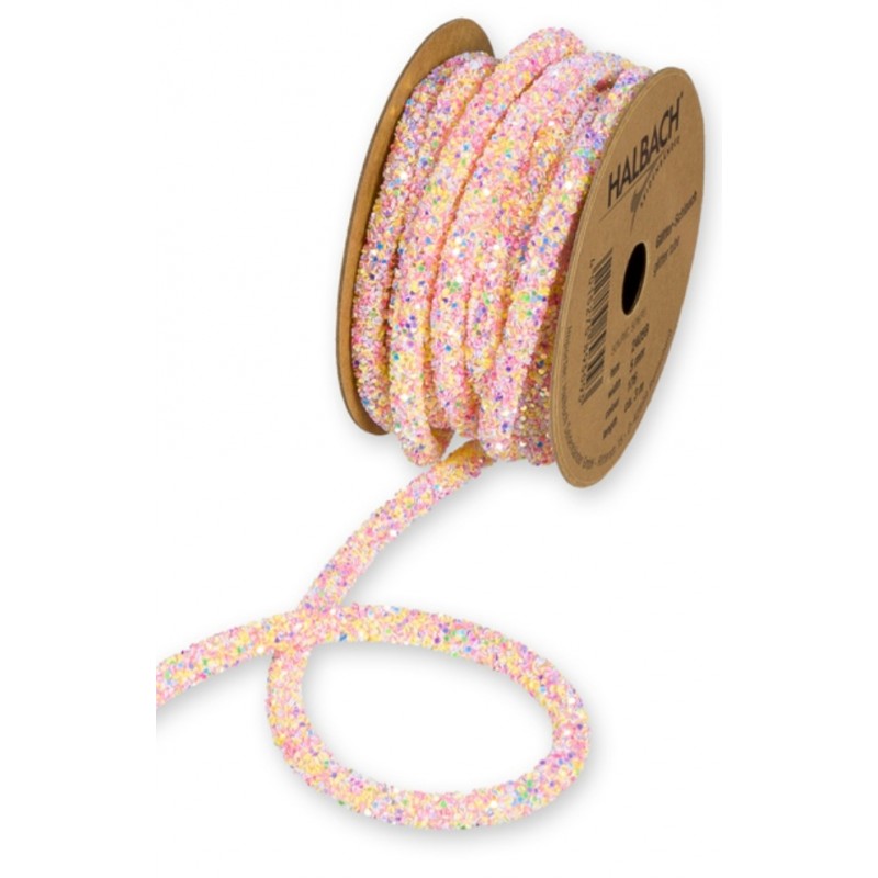 Glitter Schlauch rosa