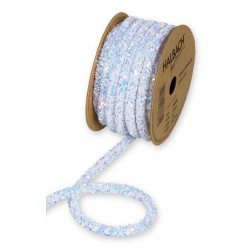 Glitter Schlauch weiss
