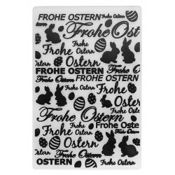 Präge Schablone Ostern