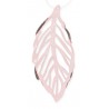 Metall Blatt rosa