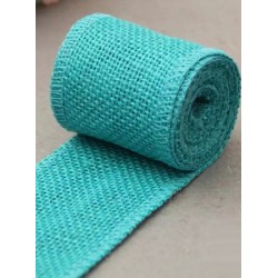 Jute Band türkis