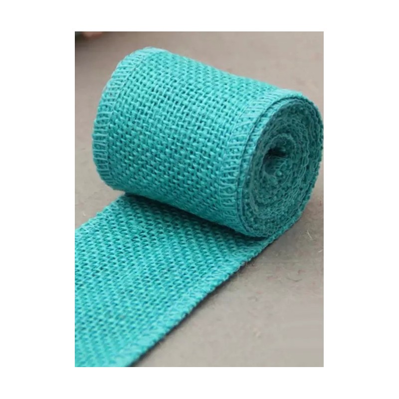 Jute Band türkis