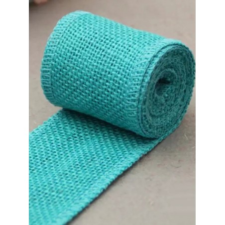 Jute Band türkis