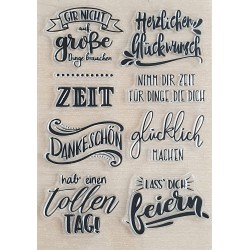 Clear Stamps Sprüche