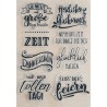 Clear Stamps Sprüche