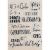 Clear Stamps Sprüche