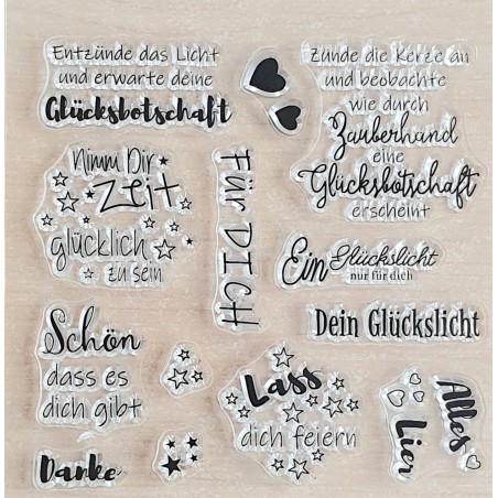 Clear Stamps Sprüche