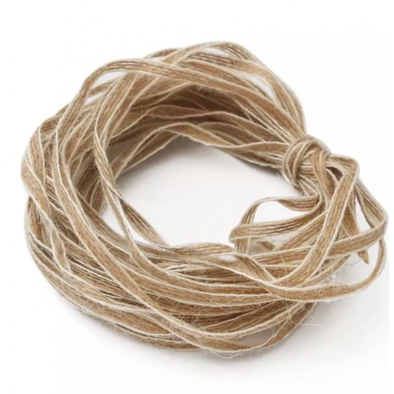 Juteband natur