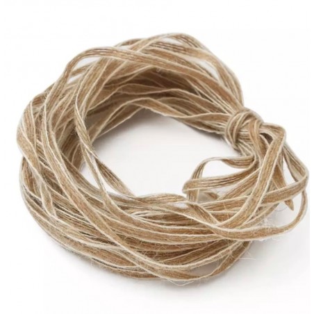 Juteband natur