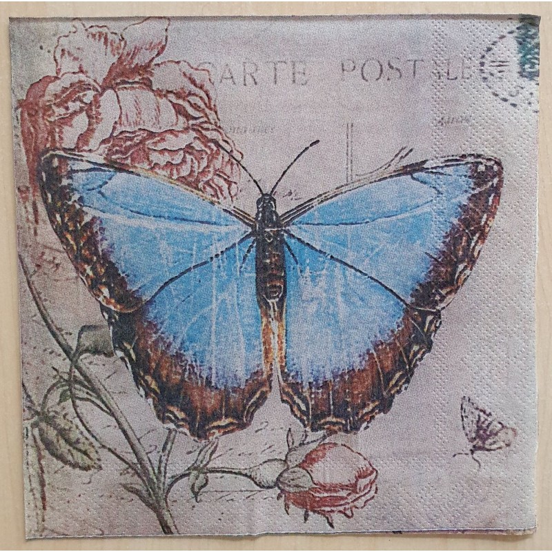 Serviette Schmetterling