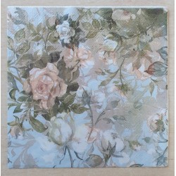 Serviette Blumen
