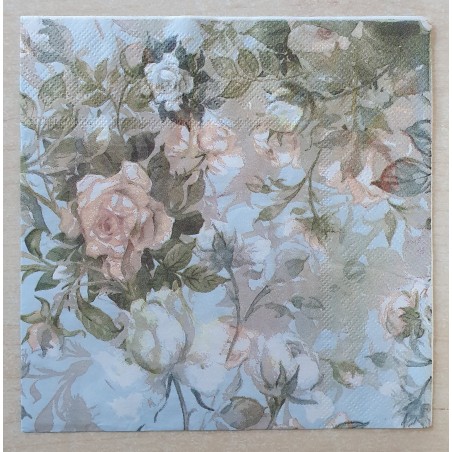 Serviette Blumen