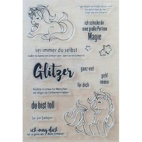 Clear Stamps Glitzer....