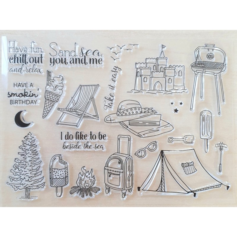 Clear Stamps Ferien/Urlaub