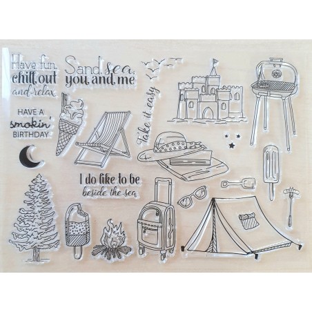 Clear Stamps Ferien/Urlaub