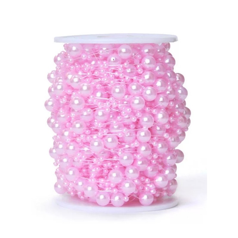Perlen Band rosa