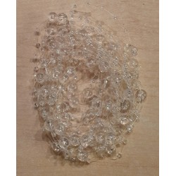 Perlen Band transparent