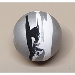 Soft Touch Perlen silber