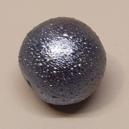 Crackel Perlen grau