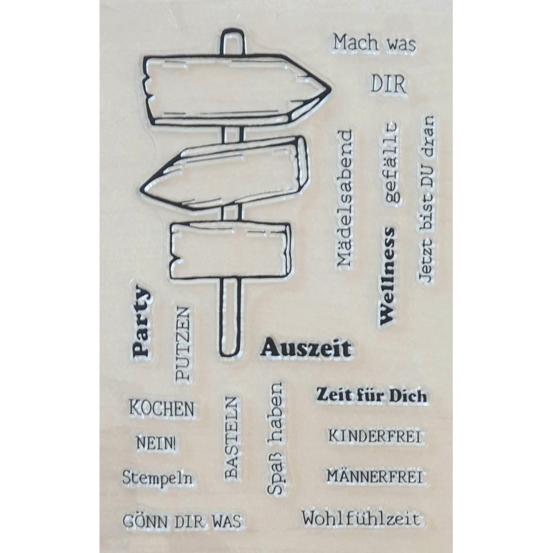 Clear Stamps Wegweiser