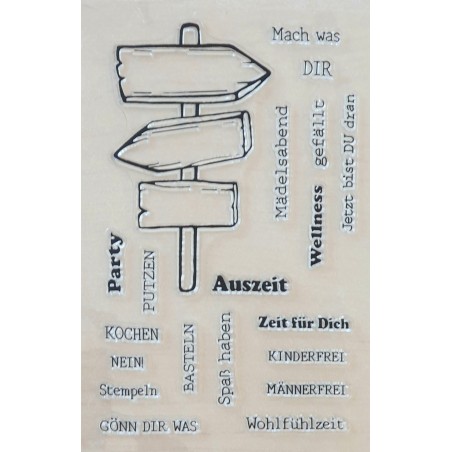 Clear Stamps Wegweiser