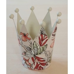 Metall Krone Blumen