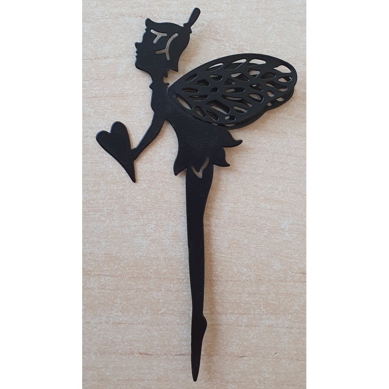 Metall Elfe schwarz