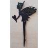 Metall Elfe schwarz