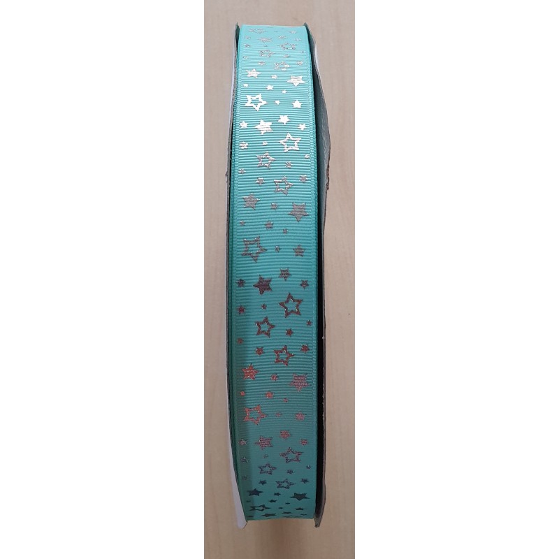 Ripsband Sterne mint