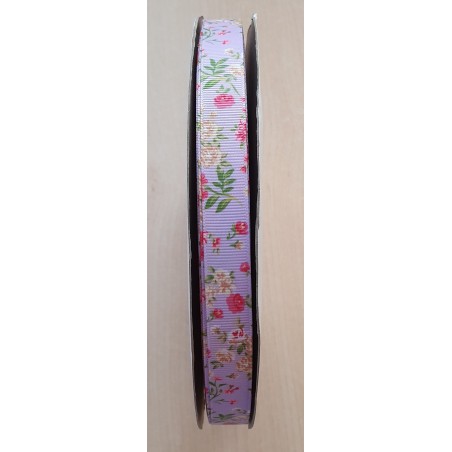 Ripsband Blumen flieder