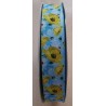 Dekoband Blumen gelb