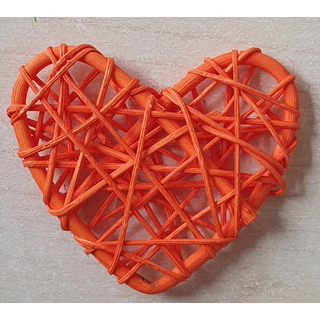 Weiden Herze orange