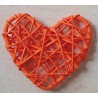 Weiden Herze orange