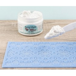Relief Paste flexibel weiss perlmutt