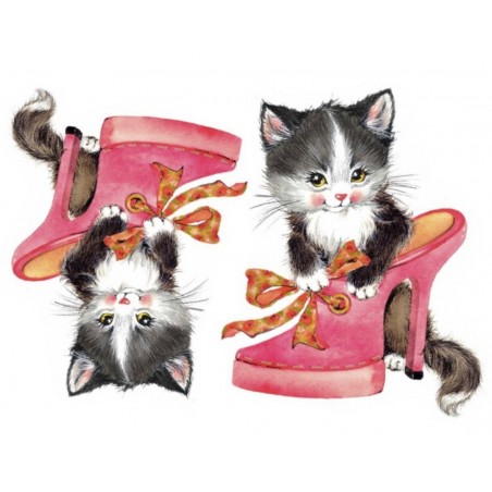 Bügel Bild Katzen