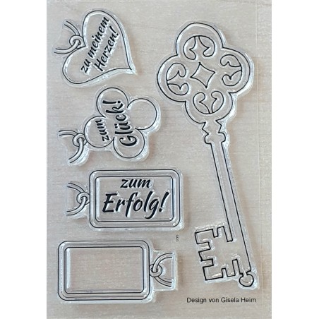 Clear Stamps Schlüssel