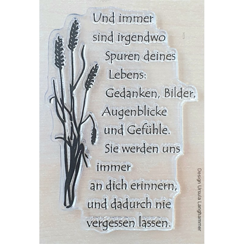 Clear Stamps Trauer