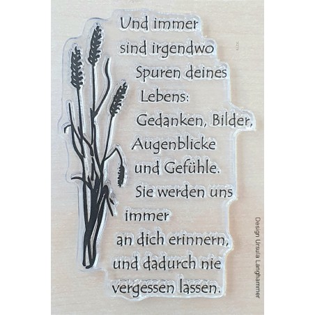 Clear Stamps Trauer