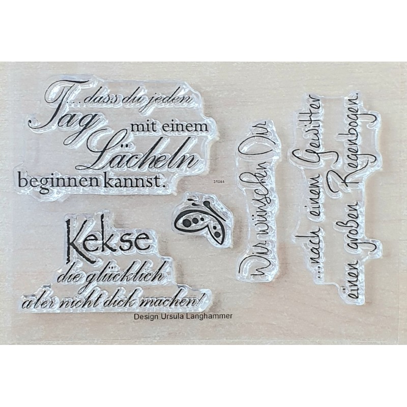 Clear Stamps Lächeln.....