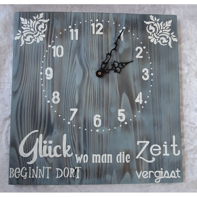 Holz Uhr