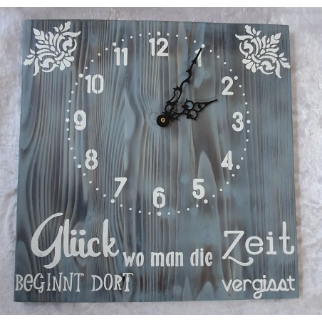 Holz Uhr
