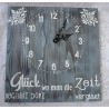 Holz Uhr