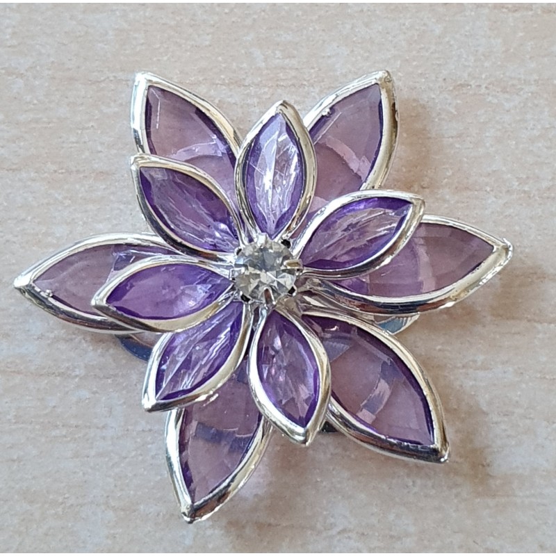Acryl Blume flieder