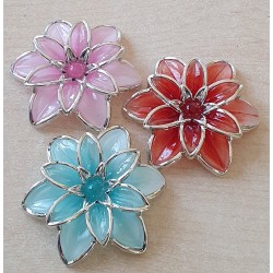Acryl Blume rosa