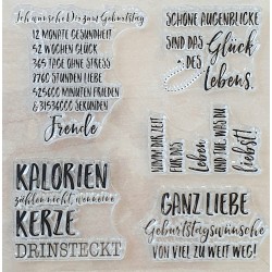 Clear Stamps Kalorien.....